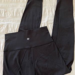 Lululemon Wunder Under High-Rise Tight 25” Black Size 4